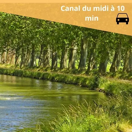 L'evasion Carcassonnais Avec Terrasse 2 Places De Parking Privee Carcassonne